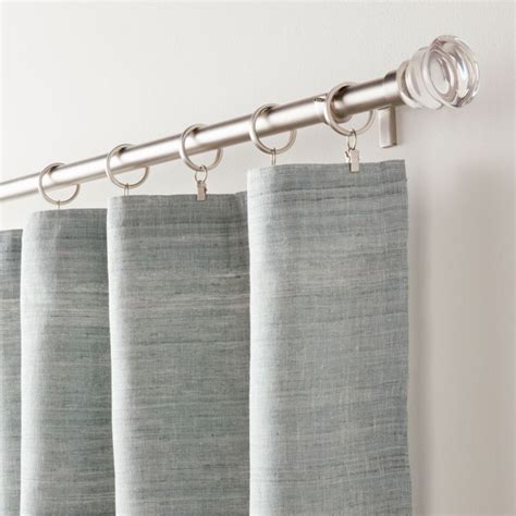 Silvana Silk Abyss Curtain Panel 48x84 Reviews Crate And Barrel