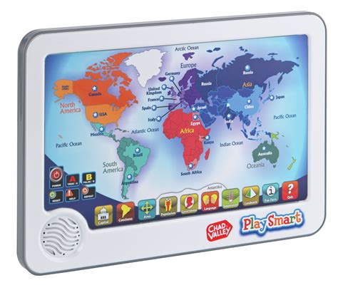Chad Valley Playsmart Interactive Touch Pad World Map 7037241 Argos