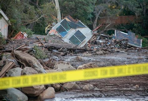 Search For Survivors Of Devastating California Mudslide Enters Third Day
