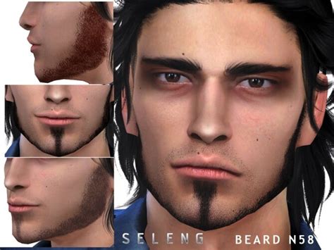 Beard N58 By Seleng At Tsr Sims 4 Updates