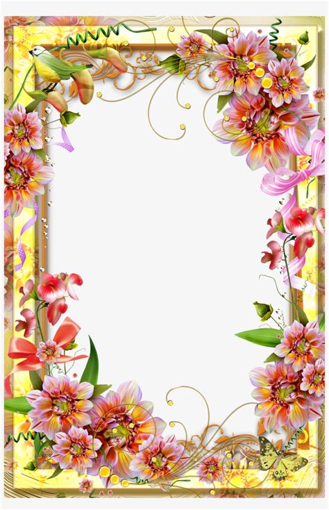 Floral Border Design Flower Border Clipart Frame Border Design Porn