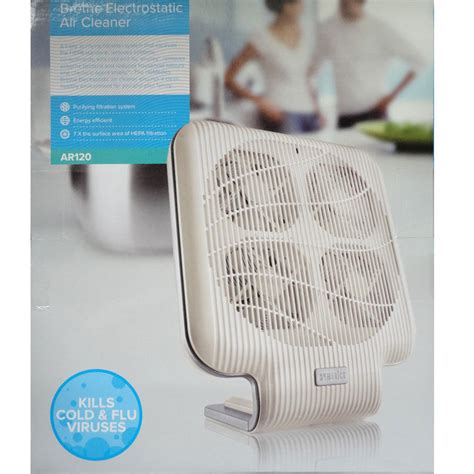 Homedics Ar120 Brethe Electrostatic Air Cleaner Air Purifier Online