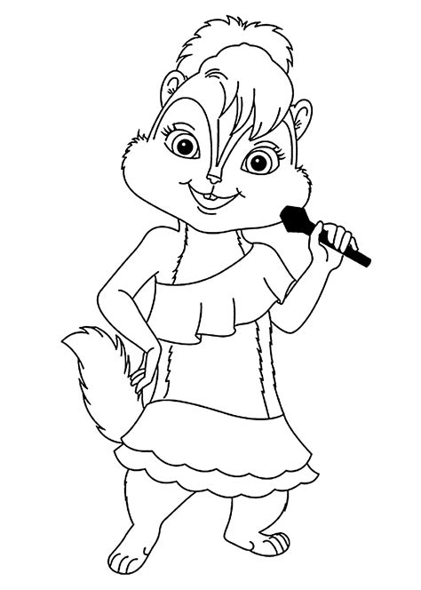 Alvin And The Chipmunks Chipwrecked Coloring Pages - Coloring Home