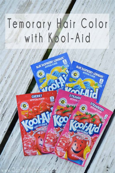 How To Dye Your Hair With Kool Aid An Easy Way To Add Fun Color To Your
