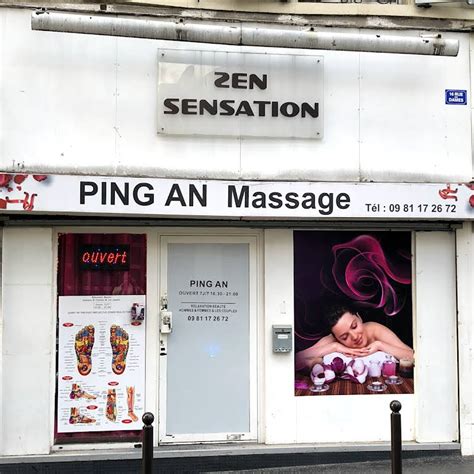 Ping An Massage Institut De Massages à Paris