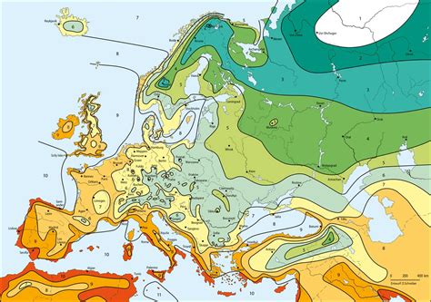 Hardiness Zones Of Europe Plant Hardiness Zone Gardening Zones