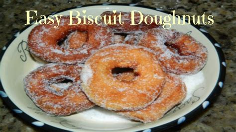 You can dust them with confectioners' sugar or roll them in. How to Make Easy Doughnuts with Pillsbury Biscuit Dough ...