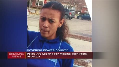 police searching for missing 14 year old from aliquippa wpxi