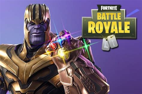 Thanos In Fortnite Came Because Infinity War Directors Play A Lot Of