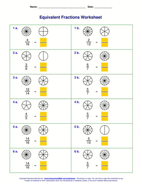 Bring learning to life with thousands of worksheets, games, and more from education.com. Free equivalent fractions worksheets with visual models