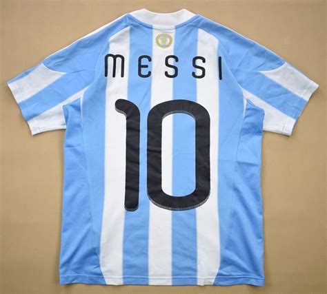2010 11 Argentina Messi Shirt M Boys Football Soccer