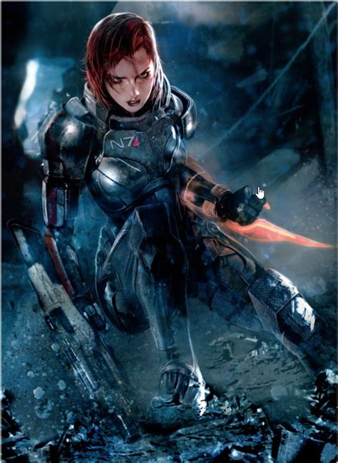 Til Femshep Uses My Favorite Mass Effect Gun Mattock In The Official Poster Art R Masseffect
