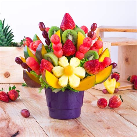 Blooming Delight The Freshest Fruit Bouquets For Every Occasion