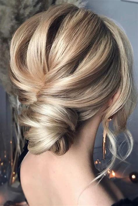 Fresh Easy Low Bun Hairstyles For Medium Hair For Long Hair Stunning And Glamour Bridal Haircuts