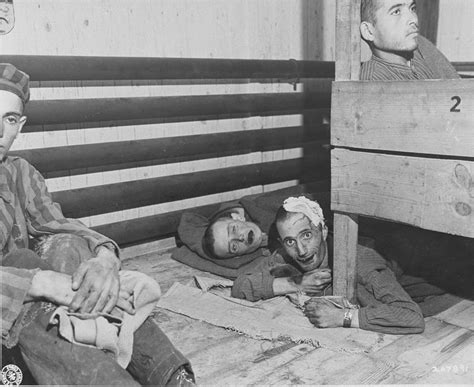 Survivors In The Infirmary Barracks For Jewish Prisoners In The Ebensee