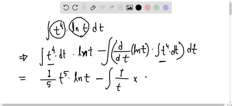 solved evaluate the integral ∫t 4 lnt d t