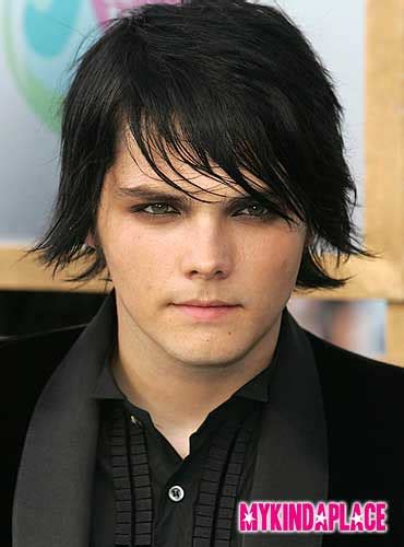 And as such, it is only so compelling. Gerard Way with black hair | Flickr - Photo Sharing!
