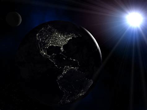 الكرة الارضية ليلا اجمل الصور للكرة الارضية صوري