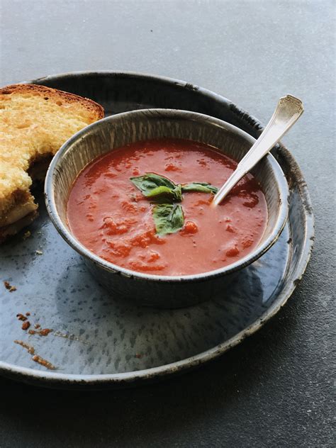 Creamy, with savory tomato flavor and bright basil flecks throughout. The Easiest 20-Minute Creamy Tomato Basil Soup Recipe ...