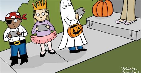 Kids Just Dont Know How To Trick Or Treat These Days Comic Trick