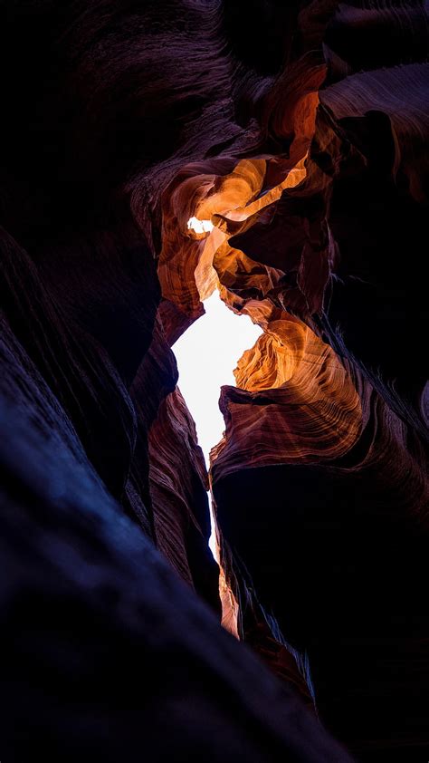 Cave Canyon Dark Rocks Hd Phone Wallpaper Peakpx