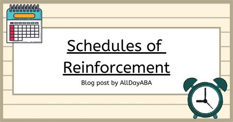 Schedules Of Reinforcement Aba Study Materials Section B 5 Study