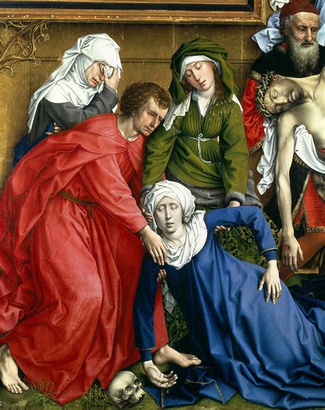 Descent From The Cross By Van Der Weyden Painting By Rogier Van Der