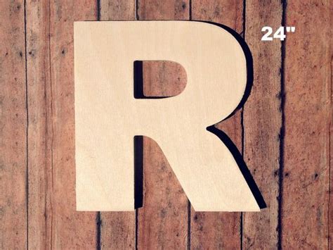 I am looking to loop through a few files names that differ only by one letter, i.e they go 001a, 001b, 001c etc. Unfinished 24 Decorative Wooden Letter R / 24 by ...