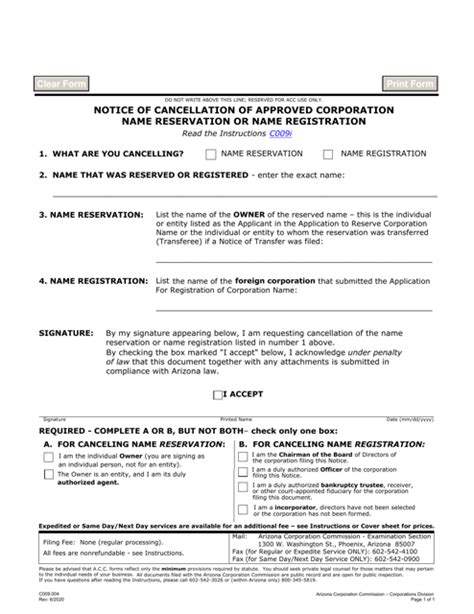 Form C009004 Fill Out Sign Online And Download Fillable Pdf