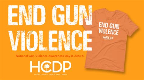 wear orange join the fight against gun violence horry county democratic party