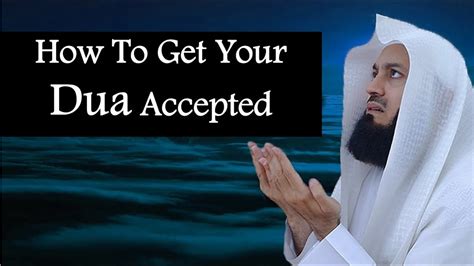 How To Get Your Dua Accepted Youtube