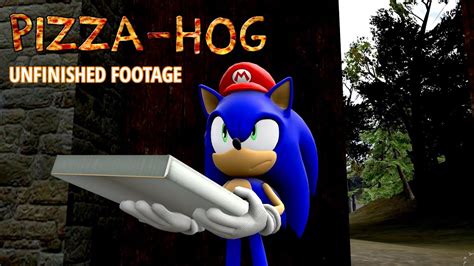 Sonic In Pizza Hog Unfinished Footage Youtube