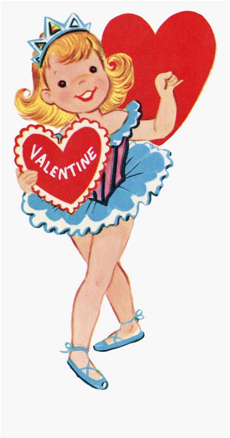 Graphics Fairy Vintage Valentine Cartoon Free Transparent Clipart