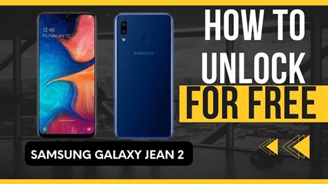 How To Unlock Samsung Galaxy Jean 2 For Any Carrier Network Youtube