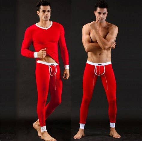 hot sale mens sexy smooth thermal underwear long john pants legging from lidragon 12 87