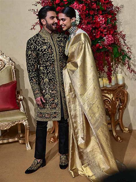 FIRST PICTURES Deepika Ranveer At Their Bengaluru Reception Rediff Com Movies