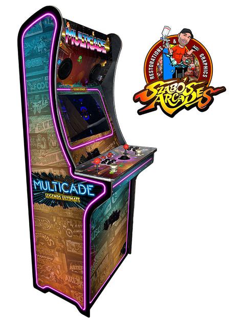Legends Ultimate Multicade Side Art Szabos Arcades