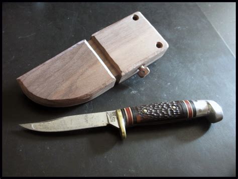 Axe sheaths axe sheaths have a number of purposes. Diy Walnut Knife Sheath Necklace - Hammock Forums Gallery