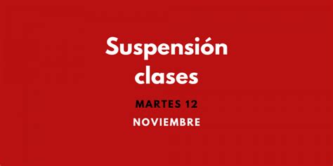 Suspensi N Clases Martes Noviembre Panamerican College