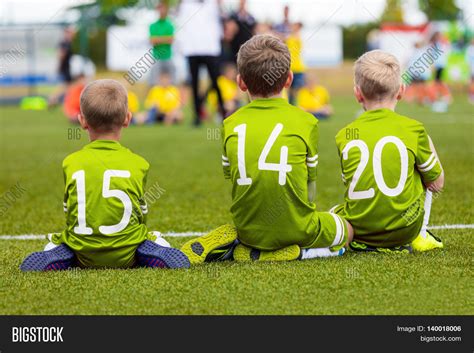 Young Players Soccer Image And Photo Free Trial Bigstock