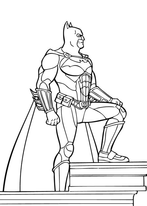 Ranking the movie batsuits ign. Batman the superpower coloring pages - Hellokids.com