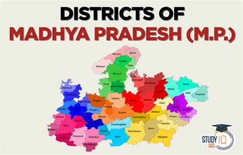 Districts Of Mp List Name Importance Madhya Pradesh Map
