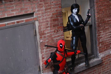 Deadpool N Domino By Itsthekitsunekid On Deviantart