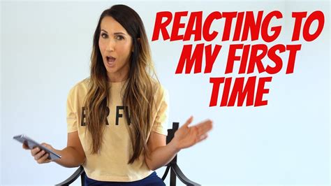 Reacting To My 1st Time Youtube
