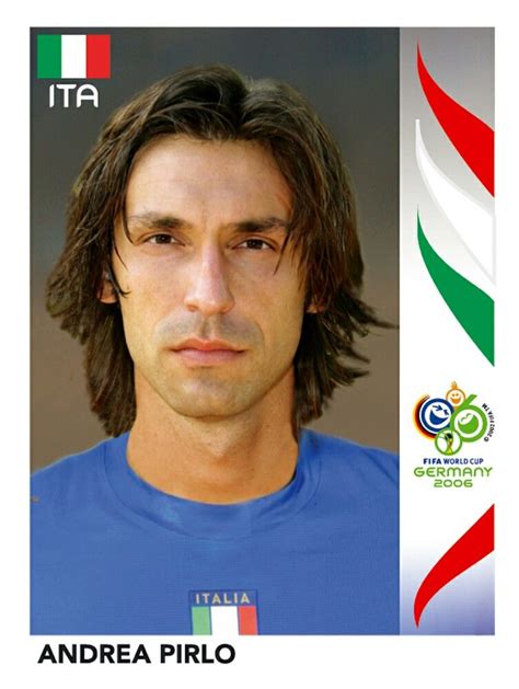 333 Andrea Pirlo Italia Fifa World Cup Germany 2006 Panini Andrea