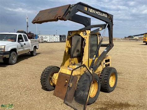 Non Operable New Holland L555 Rubber Tired Skidsteer Michener Allen