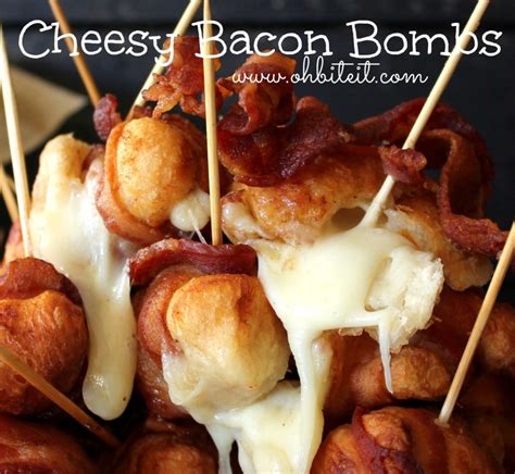 ~cheesy Bacon Bombs Oh Bite It