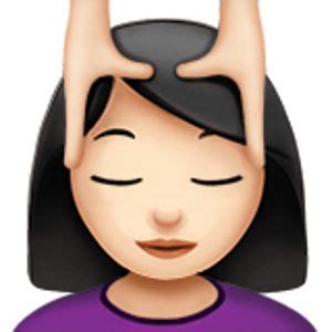 Face Massage WOMAN Emojis Png Desenhos Fofinhos
