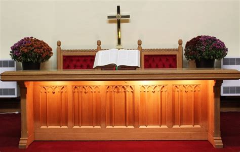 Communion Table Macnab Presbyterian Church