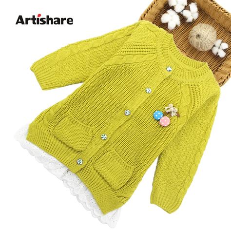 Buy Artishare Kids Sweaters Teenage Girls Knitted